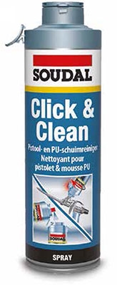 SOUDAL%20Click%20&%20Cleaner%20PU%20Köpük%20Temizleyici