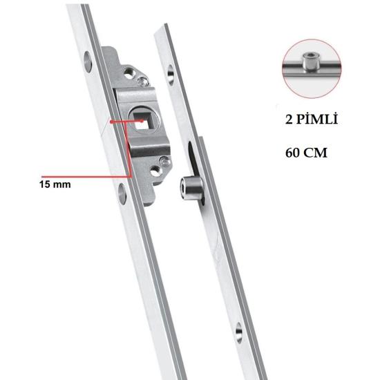 PVC- PİMAPEN PENCERE İSPANYOLET 60CM